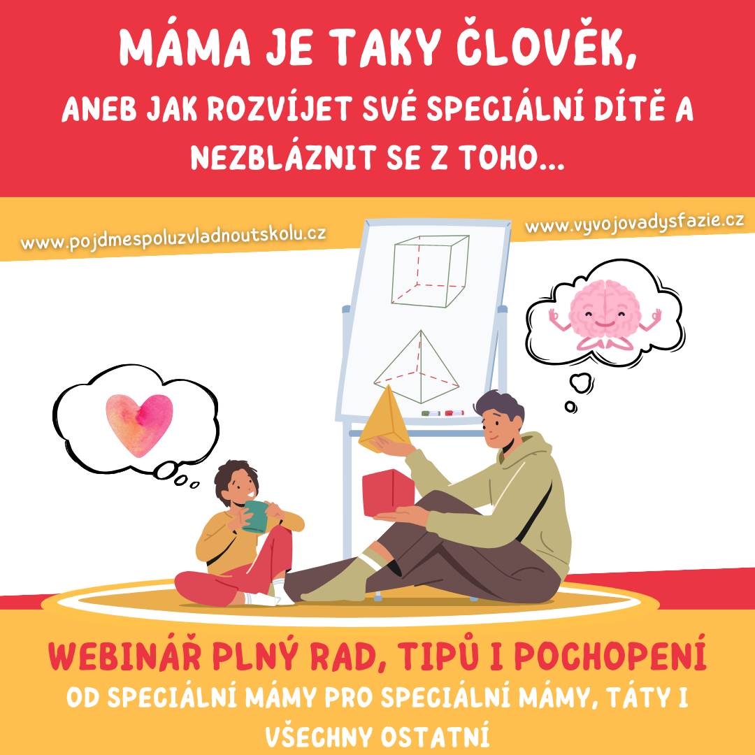 Plakat projektu pro webinar na webu vyvojovadysfazie.cz